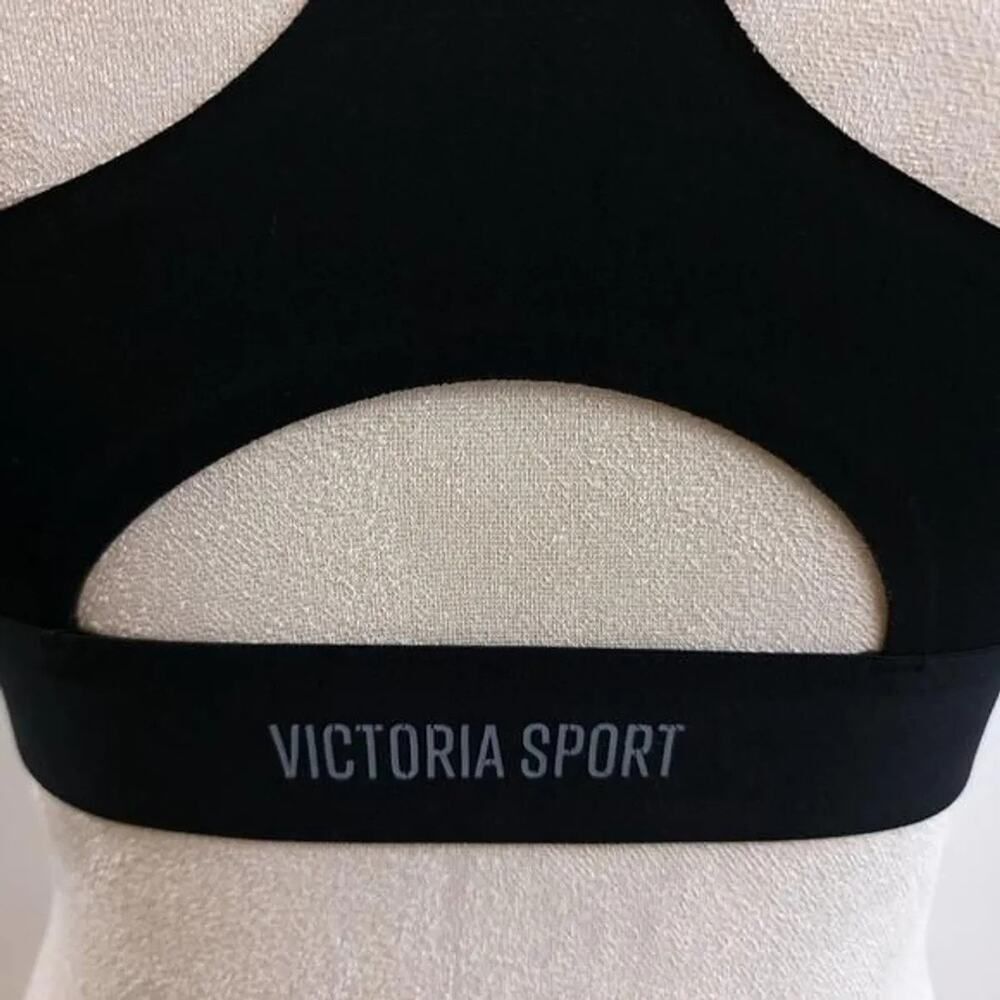 Victoria's Secret Black Racerback Sports Bra S - Picture 7 of 10